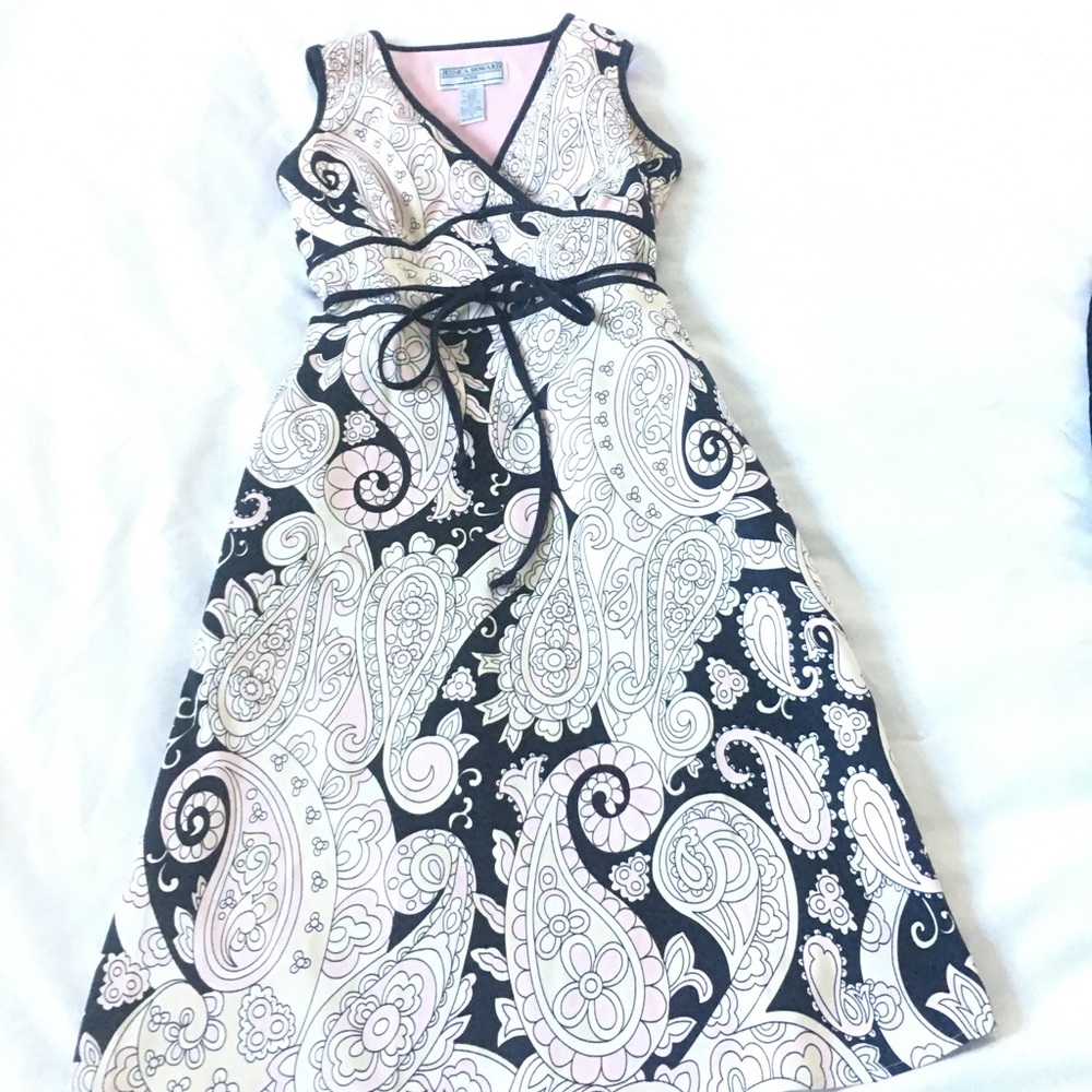 Jessica Howard Paisley Patterned Sleeveless Dress